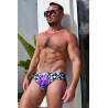 Breedwell Slip de bain Feed Me Swim Noir-Blanc